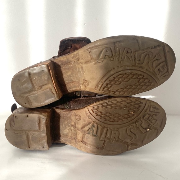 AS 98 Women’s Brown Leather Boots Sz 37, US 6-6.5 Boho Western Grunge Statement - Picture 13 of 13
